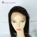 Usine Dropship Real Double Drawn cheveux humains Front Lace Wig